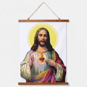 Tapisserie Suspendue Pop Art Jesus Christus