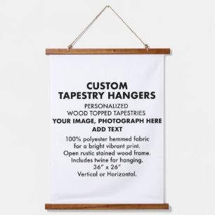 Tapisserie Suspendue PORTE TAPESTIE personnalisée 26 po x 36 po
