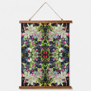 Tapisserie Suspendue Printemps Crabapple Blossoms Abstraits