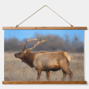 Tapisserie Suspendue Profil d'Elk à l'automne