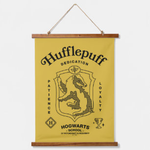 Tapisserie Suspendue PUFFS™ Dédication Patience Loyauté Blason