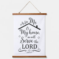"Quant à moi et ma maison" Joshua 24:15