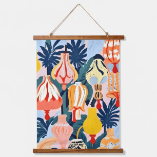Tapisserie Suspendue Qu'Il Y Ait Des Lampes