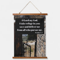 Refuse En Dieu Psaume 7:1 Bible Verse