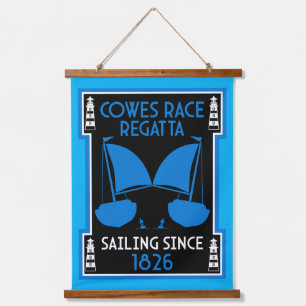 Tapisserie Suspendue Régate de yachts de Cowes Isle of Wight