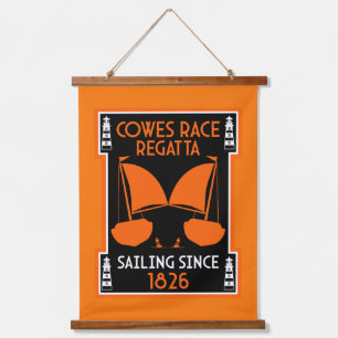 Tapisserie Suspendue Régate de yachts de Cowes Isle of Wight