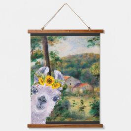 Tapisserie Suspendue Renoir Environs de Briey et Fancy Llama