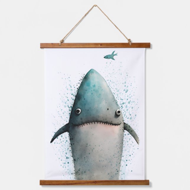 Tapisserie Suspendue Requin (Recto)