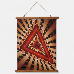 Tapisserie Suspendue Réseau Fantastique 3D Moderne Fractal Design Graph