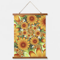 Rêve Floral, Art Fractal Moderne Abstrait Fleur