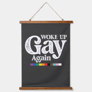 Tapisserie Suspendue Réveillez Gay Soutenez à nouveau LGBT Pride