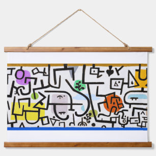 Tapisserie Suspendue Rich Port, Paul Klee
