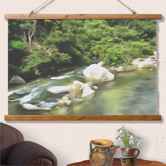 Tapisserie Suspendue Rivière Sud 0365 (Créateur téléchargé)