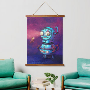 Tapisserie Suspendue Robot sous-marin Matryoshka