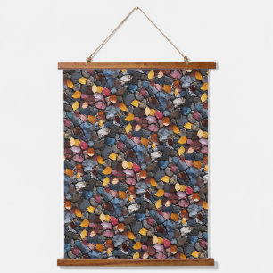 Tapisserie Suspendue Rochers et Feuille