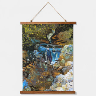 TAPISSERIE SUSPENDUE RUISSEAU CASCADE