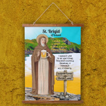Sainte Brigid d'Irlande et son lac de bière