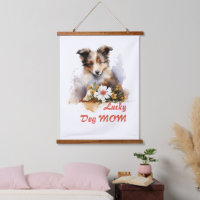Shetland Sheepdog Chiot Pet Aquarelle