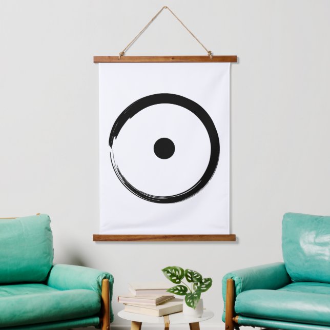 Tapisserie Suspendue Signe astrologique - Bouddhisme Zen Circle 1 (Salon)