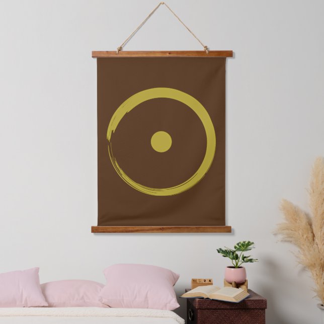 Tapisserie Suspendue Signe astrologique - Bouddhisme Zen Circle 3 (Chambre à coucher)