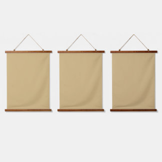 Tapisserie Suspendue simple minimal solid color custom orange gray boho