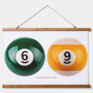 Tapisserie Suspendue SlipperyJoe's 69 table de billard dur deux billiar