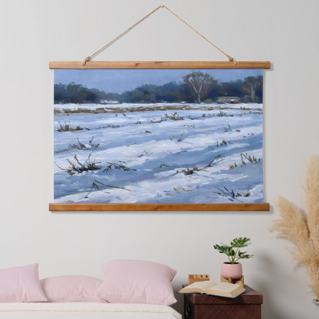 Tapisserie Suspendue Snowfield (Chambre à coucher)