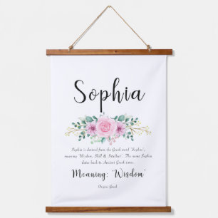 Tapisserie Suspendue Sophia Name Signifie Mur Hanging