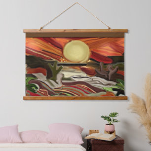 Tapisserie Suspendue Southwest Skies Art Abstrait
