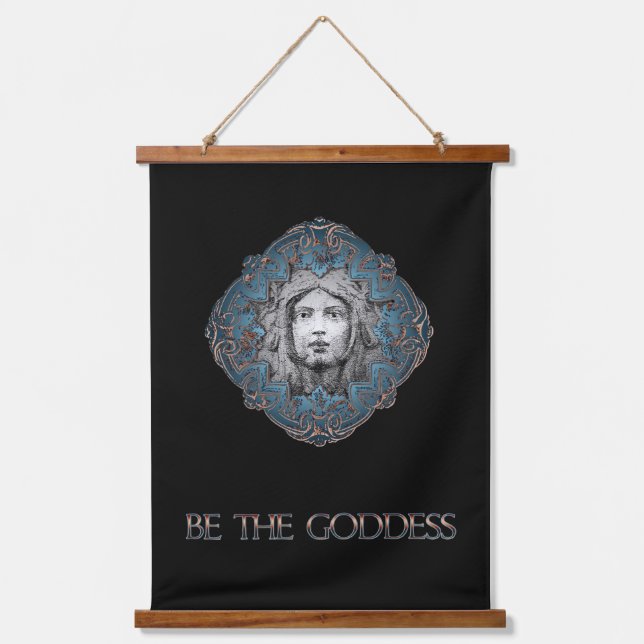 Tapisserie Suspendue Soyez la déesse (Recto)