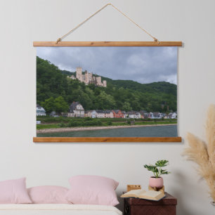 Tapisserie Suspendue Stolzenfels Charme - Couleurs sous le château