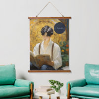 Style Vintage romantique Art de la lecture de garç