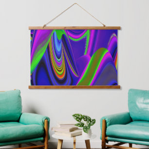 Tapisserie Suspendue Summerrainbow, Rainbowart 3D Abstrait