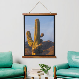 Tapisserie Suspendue Sunlit Saguaro Cactus