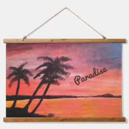 Tapisserie Suspendue Sunset In The Tropics