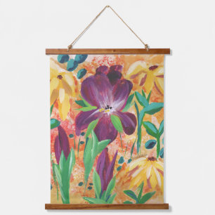 Tapisserie Suspendue Suspension murale Fire and Iris