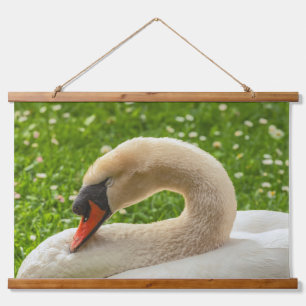 Tapisserie Suspendue Swan dormant