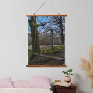 Tapisserie Suspendue Swing forestier tranquille