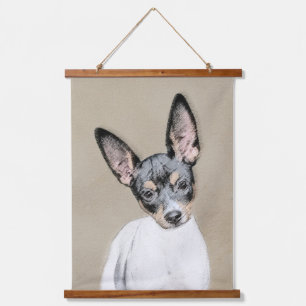 Tapisserie Suspendue Tableau Rat Terrier - Cute Original Chien Art