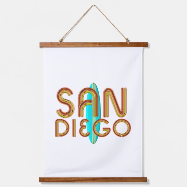 Tapisserie Suspendue TEE San Diego (Recto)