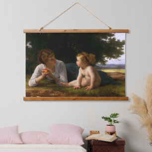 Tapisserie Suspendue Tentation par William Bouguereau