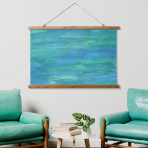 Tapisserie Suspendue Terre mère Aquarelle Abstraite