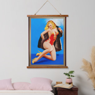 Tapisserie Suspendue The Feed Of Mink par Peter Driben