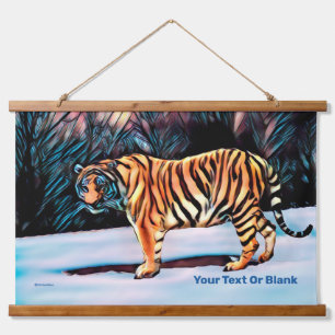 Tapisserie Suspendue Tigre de Sibérie