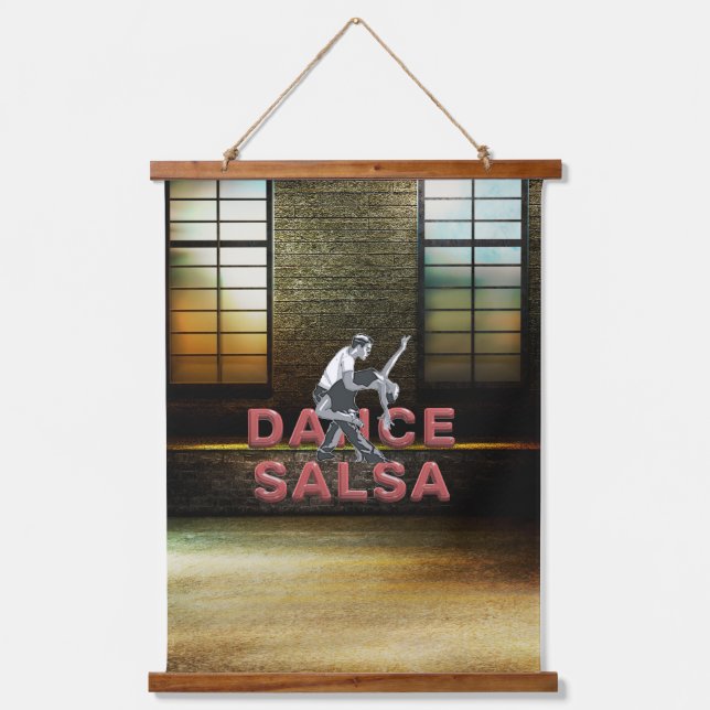 Tapisserie Suspendue TOP Dance Salsa (Recto)