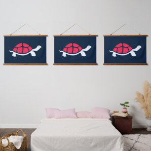 Tapisserie Suspendue Tortue rouge