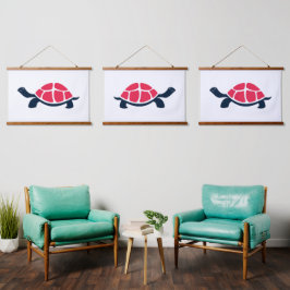 Tapisserie Suspendue Tortue rouge
