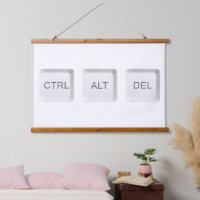 Touches CTRL ALT DEL de SlipperyJoe trois blanches