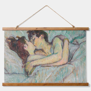Tapisserie Suspendue Toulouse-Lautrec - En Lit, Baiser