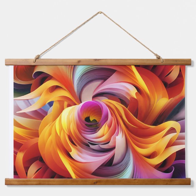 Tapisserie Suspendue Tourner et tourner (Devant)